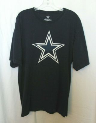 Dallas Cowboys Authentic Blue With White Star Short Sleeve T - Shirt,  Size Xl