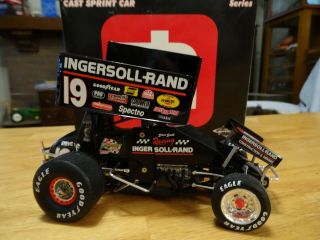 Stevie Smith Autographed 19 Ingersoll - Rand 1:25 Gmp Sprint Car