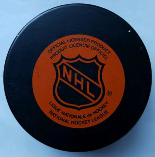 Washington Capitals Nhl Vintage Official General Tire Slug Hockey Puck Canada