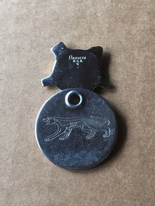 Vintage Bassett Puma Cat Logo 4 - Screwdriver Keychain,  1.  25 " Diameter,  Usa 6