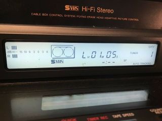Sony SLV - R1000 SVHS Player Recorder HiFi Stereo Vcr 2