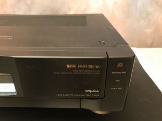 Sony SLV - R1000 SVHS Player Recorder HiFi Stereo Vcr 3