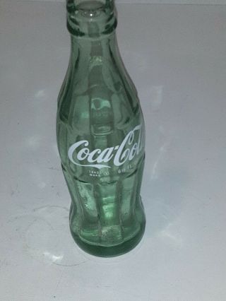 Vintage Coca Cola Coke Bottle Hobble Skirt 6 1/2 Oz Philadelphia Pa