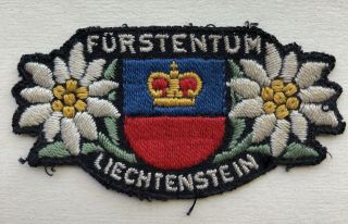 Vintage Patch Furstentum Liechtenstein