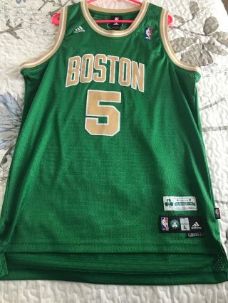 Boston Celtics St Patricks Jersey Kevin Garnett Size L,  2
