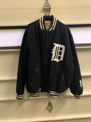 Mitchell And Ness 1948 Detroit Tigers Wool Jacket 3xl However It Fits Like A 4xl