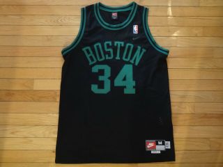 Paul Pierce Boston Celtics Nike Rewind Throwback 63 Jersey 34 M Medium Black