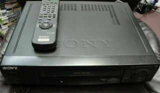 Sony Slv - 678hf Vhs Vcr - And - Includes Remote