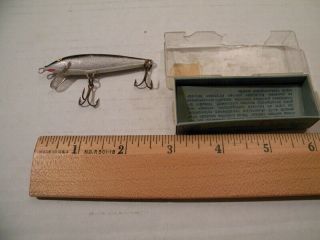 Vtg Rapala Floating Minnow 7s Silver Combine