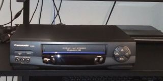 Panasonic Pv - 9451 Vcr Vhs Video Cassette Player Recorder 4 Head Stereo Hifi