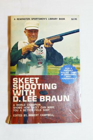 Vintage 1967 Skeet Shooting With D.  Lee Braun,  Remington Sportsman 
