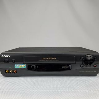 Sony Video Cassette Recorder Slv - N55 Vhs Vcr Player Hifi Stereo