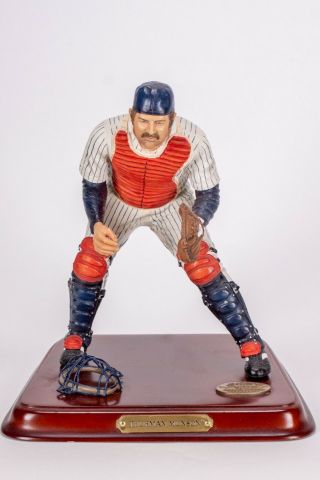 The Danbury York Yankees Thurman Munson Baseball Figurine Sculpture