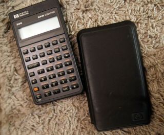 Hewlett Packard Hp - 32s Rpn Scientific Calculator W/ Soft Case