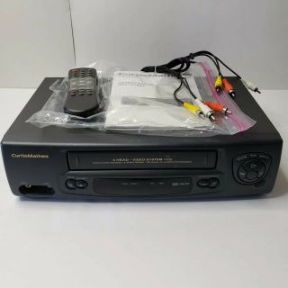 Curtis Mathes Cmv - 41001 Vcr Player/recorder W/ Factory Remote