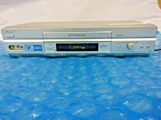 Sony Slv - N750 - Hi - Fi Stereo Vhs Player/recorder No Remote