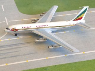 Aeroclassics Ethiopian Airlines Boeing 720 Et - Abp 1/400 Scale Airplane Model