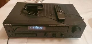 Sony Dynamic Str Av570 Bass Audio/video Receiver Tuner Stereo Remote