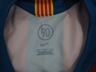 2005 - 2006 FC Barcelona Barca Jersey Shirt Camiseta Home NIKE L/S Long Sleeve L 3