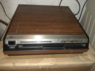 Ced Video Disc Player (sears Solid State - Model Number 934 54780150) W/ 24 Movies