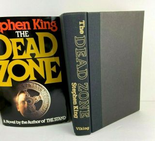The Dead Zone 1979 Stephen King Viking Vintage Horror Classic