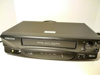 Orion Vhs Player Video Vhs Tape Digital Auto Tracking Vr213