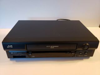 Jvc Vcr Vhs Player Hr - A591u 4 Head Hi - Fi Stereo Video Cassette Recorder