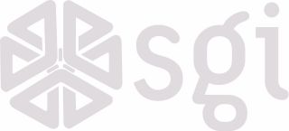 Sgi - Silicon Graphics Logo Vintage - 6.  75 " X 3 " - Set Of 2 - White