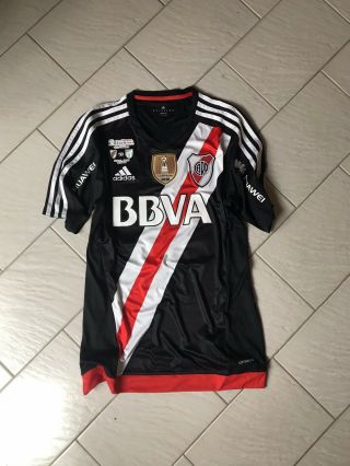River Plate Match Worn Shirt 2017