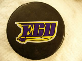 East Carolina University Ecu Team Old Logo Official Hockey Puck Collect Pucks