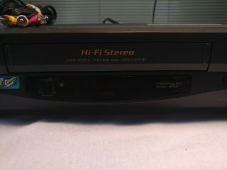 Sony SLV - N55 VHS VCR Player with Cable - No Remote - & 3