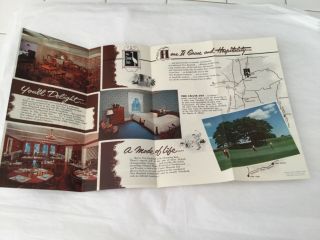 Vintage Crane Inn Dalton Massachusetts brochure 1950’s - 60’s 2