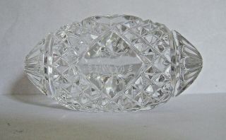 Waterford Crystal Lsu 2003 Tigers National Champions Football Paperweight