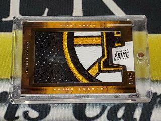 11/12 Zdeno Chara Panini Prime Colors 3.  Game Color Patch 12/16 Sp Bruins