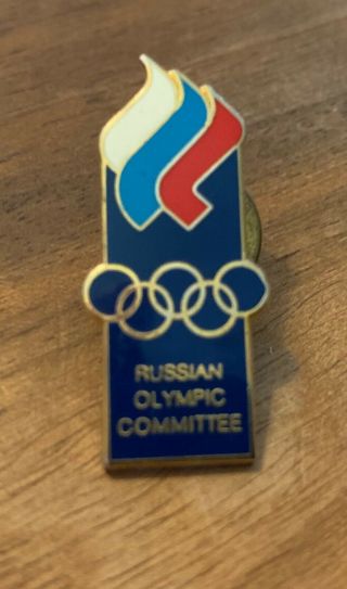 Russia Blue Atlanta 1996 National Olympic Committee Noc Pin