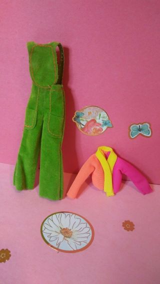 Vintage Topper Dawn/pippa Dolls " Mod Jumpsuit And Top " Really 