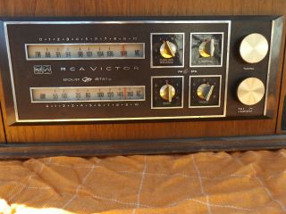 Rca Victor Solid - State Radio With Phono/tape Hook Up