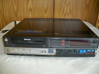 Sony Betamax Sl - Hf500 Beta Hi - Fi Tape Player/recorder Limited Testing