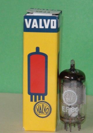 Valvo Ef86 6267 Vacuum Tube Very Strong Code 8y1 D9d Results = 2240