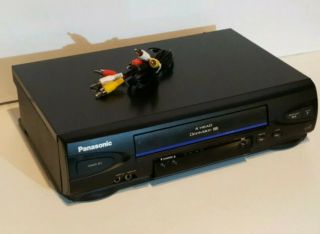 Panasonic Pv - V4022 - A Vcr 4 - Head Video Cassette Recoder Vhs Player