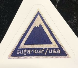 sugarloaf Maine Ski Resort Sticker From Image Of Vintage Ski Snowboard Patch 2
