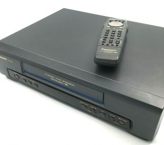 Panasonic Pv - 7450 Vhs Vcr 4 Head Hifi Stereo Recorder W/ Remote