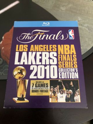 2010 Los Angeles Lakers Nba Finals Series Collector 