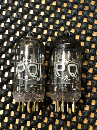 Matched Pair Amperex Pq 7788 Gold Pin Vacuum Tubes High End Stereo,  Amps Look