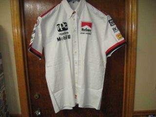 Marlboro Team Penske Hugo Boss Xl Indycar Team Race Shirt