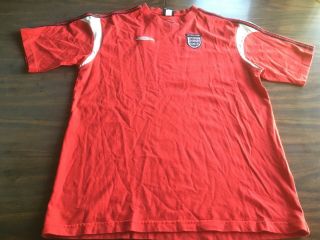 Umbro England Soccer Football Jersey Shirt Men’s Medium