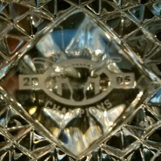 Waterford Crystal Texas Longhorns 2005 National Champions Football Paperweight 2