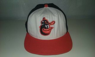 Vintage Sports Baltimore Orioles Wool Plain Logo Snapback Hat Cap
