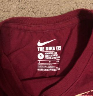 Mens FSU Florida State Seminoles Nike SZ S Shirts Noles 2