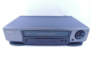Hitachi Vt - Mx431a Digital Auto Tracking Vcr Vhs Tape Player